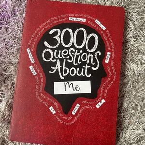 3000 Questions About Me writing topics book